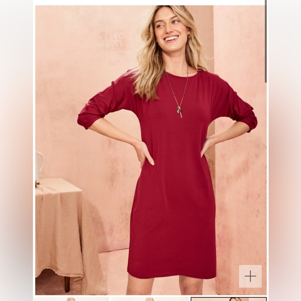 NWT Garnet Hill Margot dress Sz L (12-14)